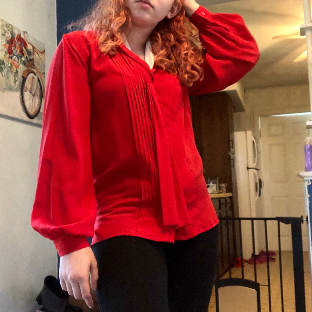 NWOT Authentic Silk Gucci Shirt Blouse